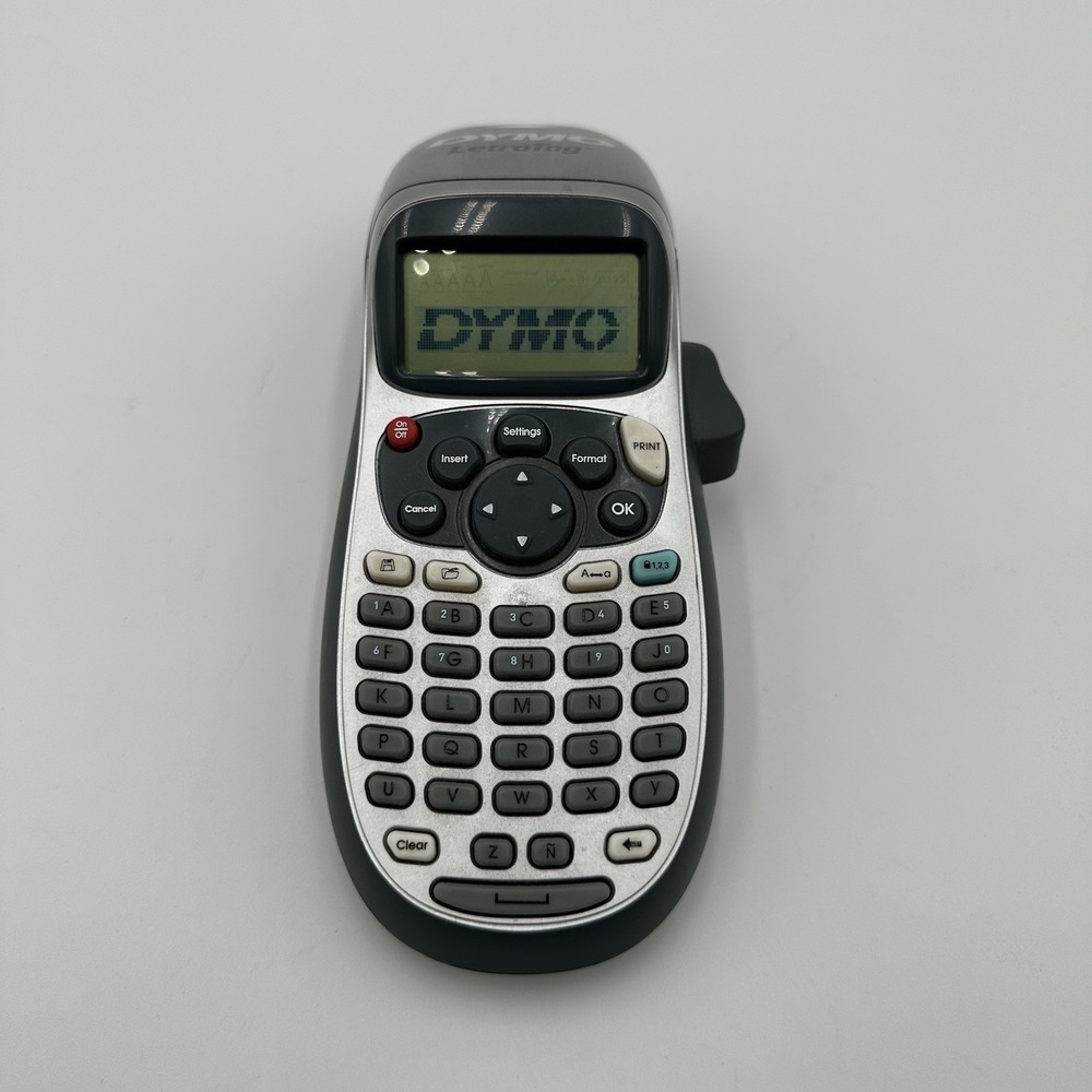 DYMO LetraTag Label Maker Handheld Printer LT-100T Tested Working